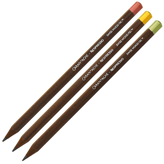 CARAN D'ACHE カランダッシュ ＋ネスプレッソ 鉛筆 スイスウッド