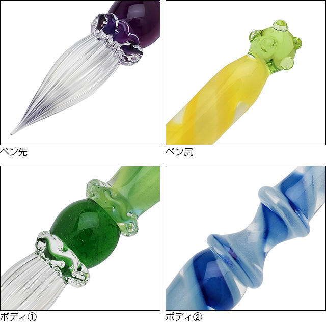 kokeshi ガラスペンLollipop Short いちごみるく 【公式通販】