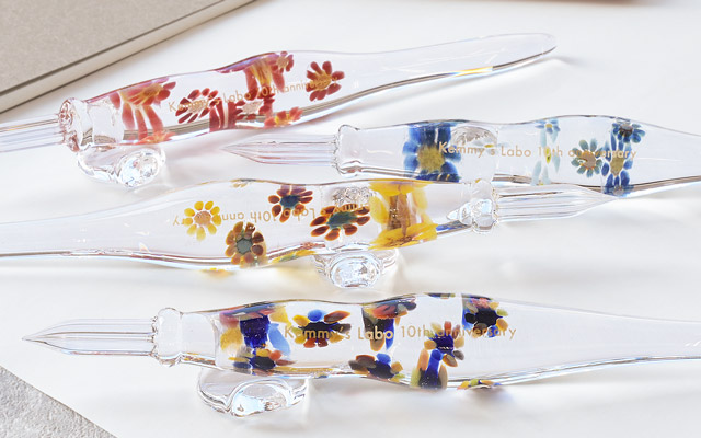 ガラスペン Kemmy's Labo ケミーズラボ 10周年記念限定 ガラスペン