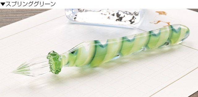 コケシ ガラスペン リボンケーン Lollipop Short | ペンハウス