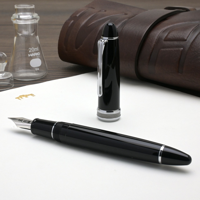 即日出荷OK】SAILOR セーラー万年筆 万年筆 長刀研ぎ シルバートリム