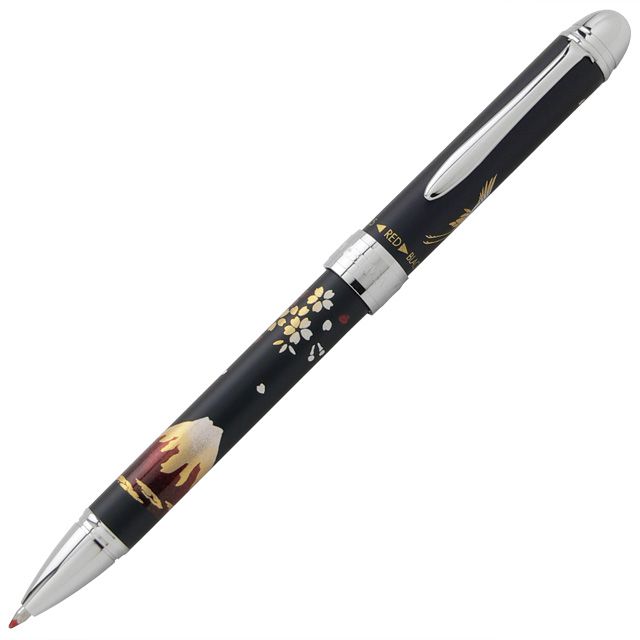 SAILOR セーラー万年筆 複合筆記具 優美蒔絵 16-0334-220 鶴 ブラック