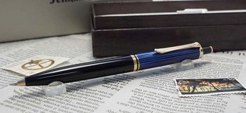 ペリカン ボールペン スーベレーン K400 青縞 新仕様＜32000＞【送料