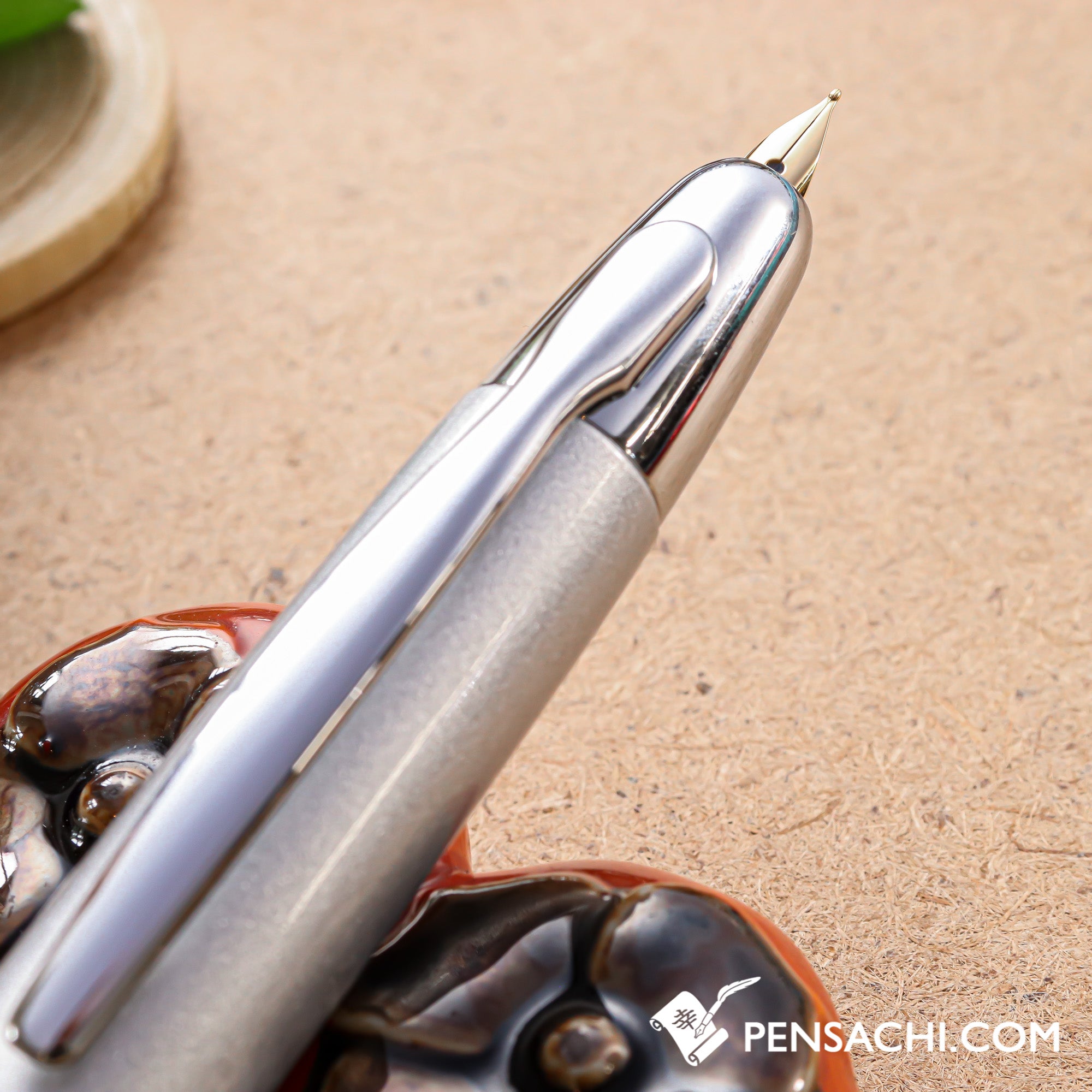 PILOT Vanishing Point Capless Special Alloy Fountain Pen - Silver