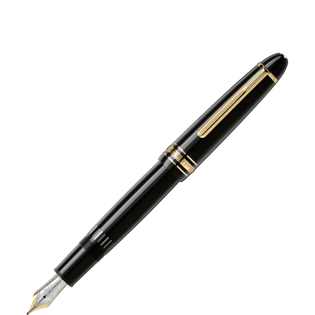Montblanc Meisterstuck Black Resin & Gold LeGrand 146 Fountain Pen