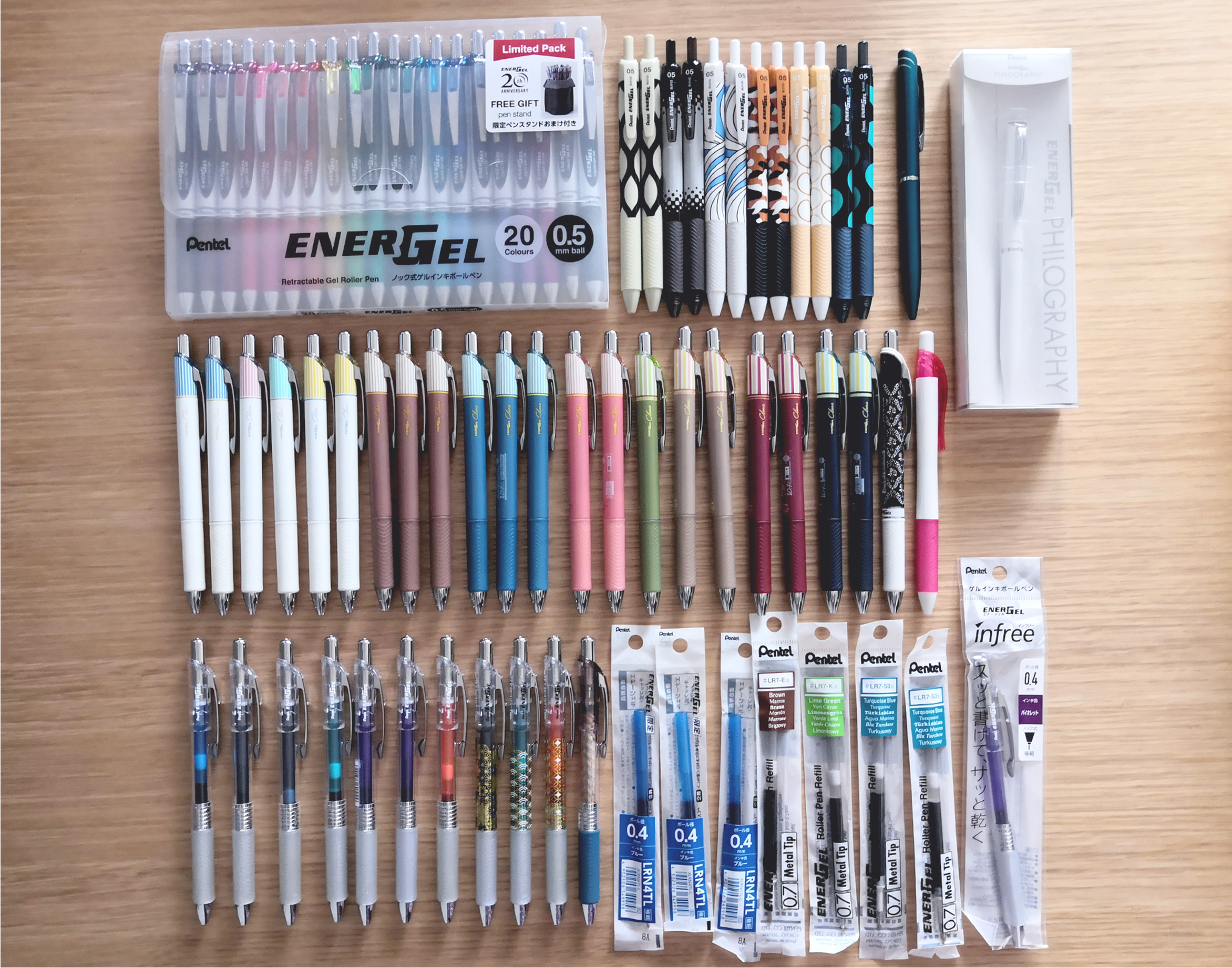 文具メーカー社員は何本のペンを持っているのか？〜家のペン全部出して
