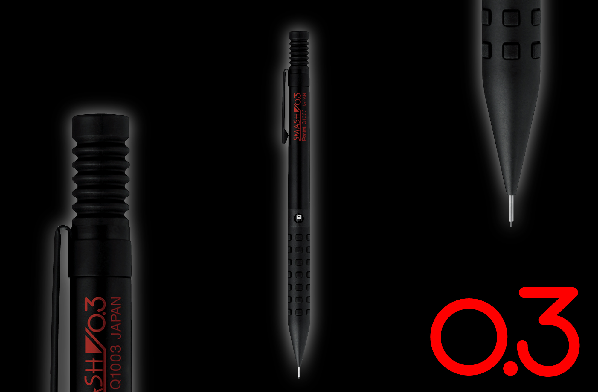 シャープペンブームの火付け役スマッシュ 待望の0.3ミリを復刻発売