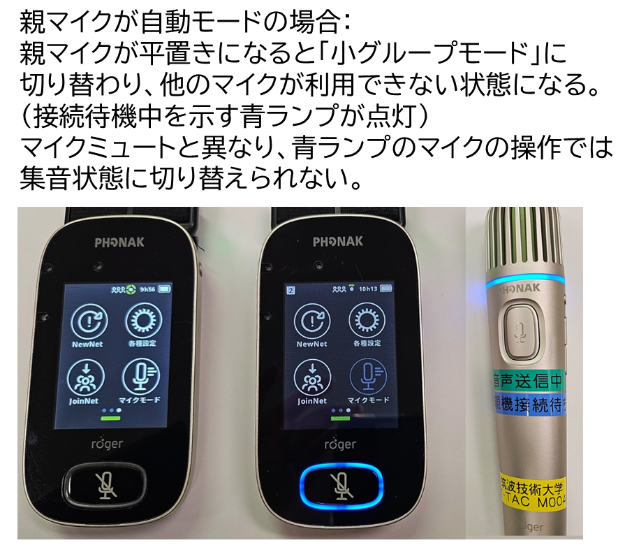 補聴援助システム『ロジャー タッチスクリーンマイク』を授業中に複数