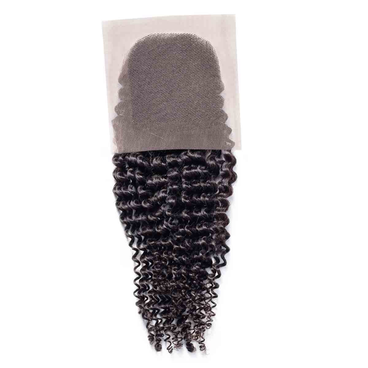 Kinky Curly Swiss Lace Closure - Perfect Locks