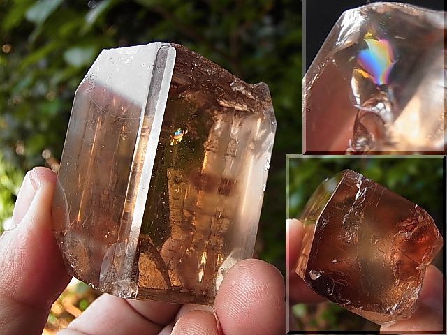 フィンランド産天然シェリーカラートパーズ原石209.1g - パーフェクト