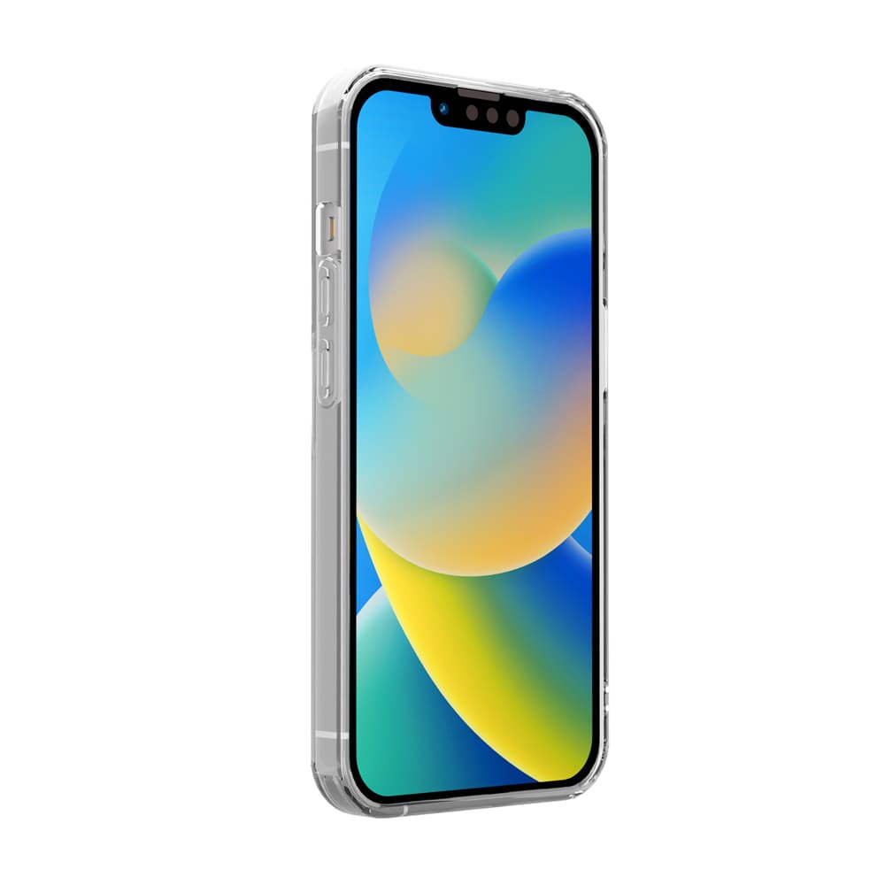 iPhone 14用 ポケット付 抗菌ソフトケース [クリア]｜株式会社PGA