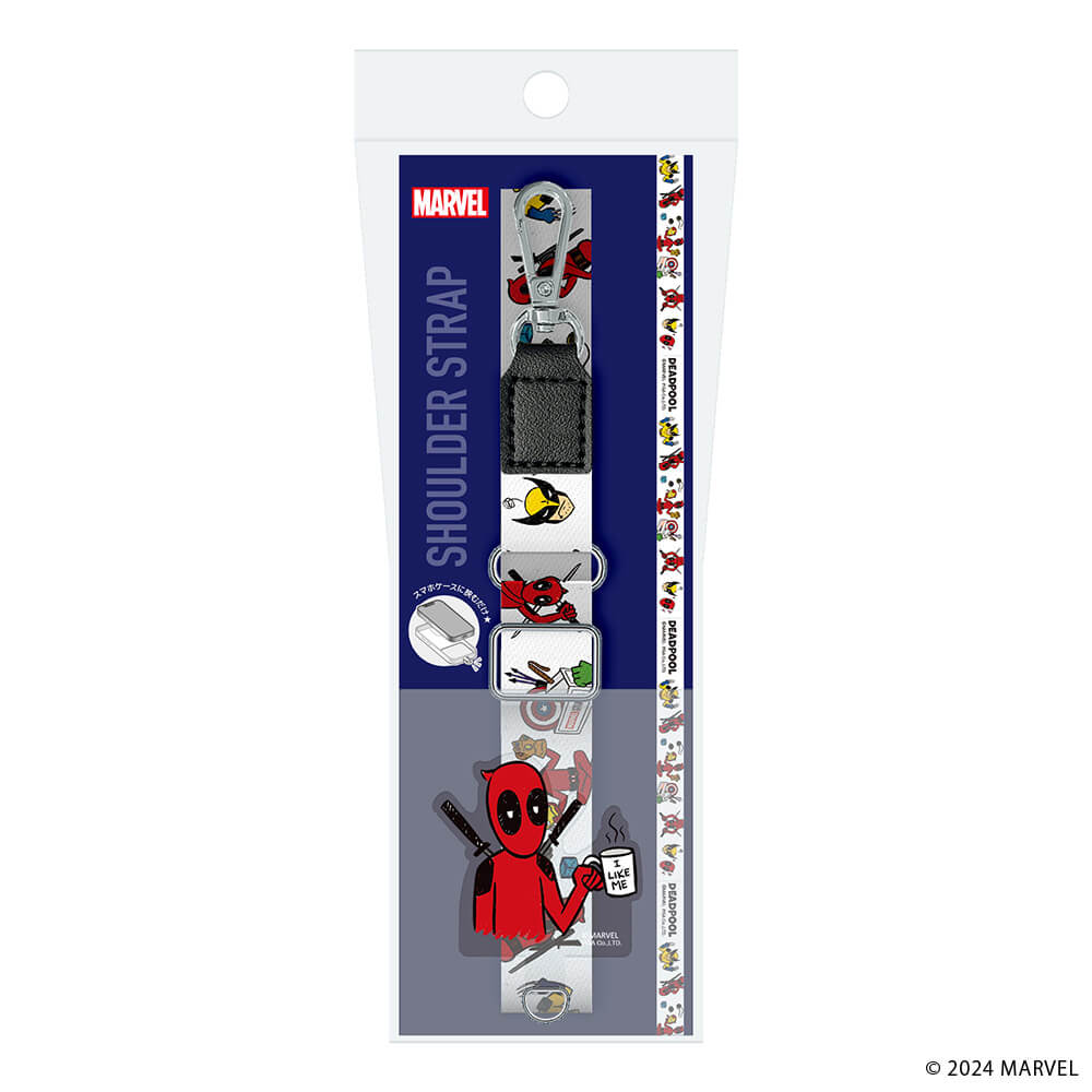 国内非売品】デッドプールスマホストラップ