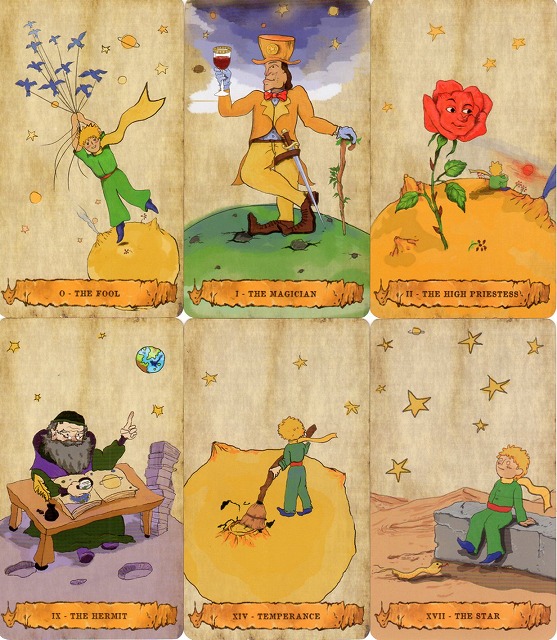 美品】星の王子さまオラクルカード 日本語版 Amazon.co.jp: 星の王子