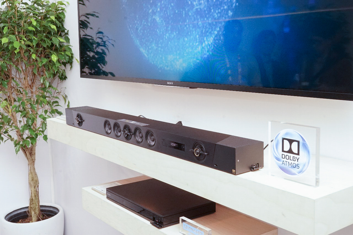 CES＞ソニーのアトモス対応サウンドバー「HT-ST5000」を試聴レポ ー