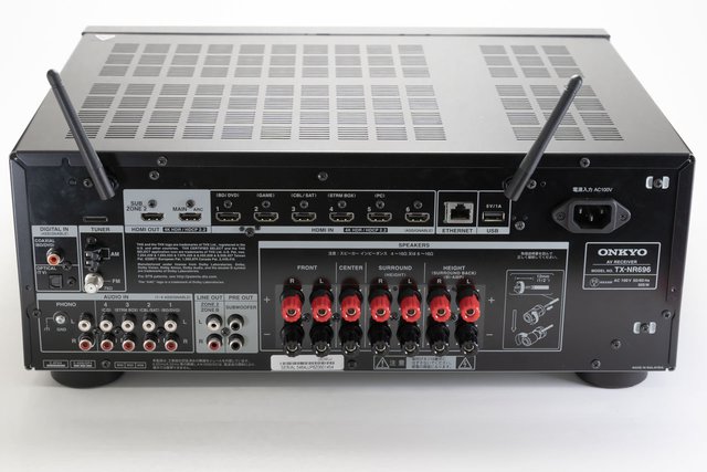 画像7 - オンキヨーのTHX準拠AVアンプ「TX-NR696」レビュー。10万円