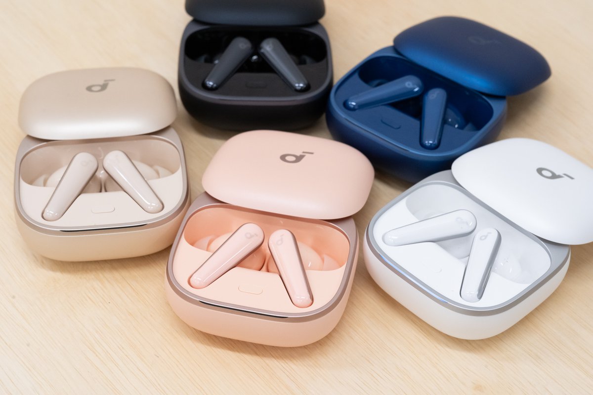 Soundcore Liberty5 ワイヤレスイヤホン アプリコットピンク Liberty 5