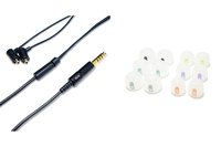 NOBUNAGA Labs、3.5mm 4極入力対応4.4㎜バランスヘッドホンケーブル