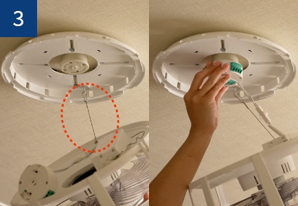 光と風が空間を変える｜ファイテン 健光浴シーリングファンライト