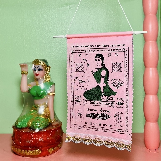 ナーンクワック/招き女神のお守り布/タイ雑貨/大阪/堀江/ピサヌローク