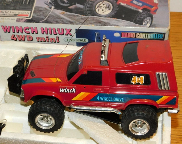レトロ】ニッコーラジオコントロール ウインチハイラックス4wd