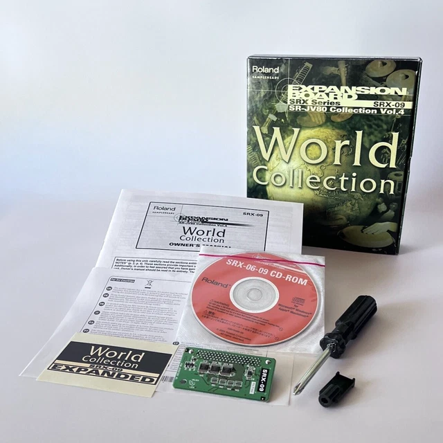 Roland SRX-09 Wave Expansion Boards World Collection