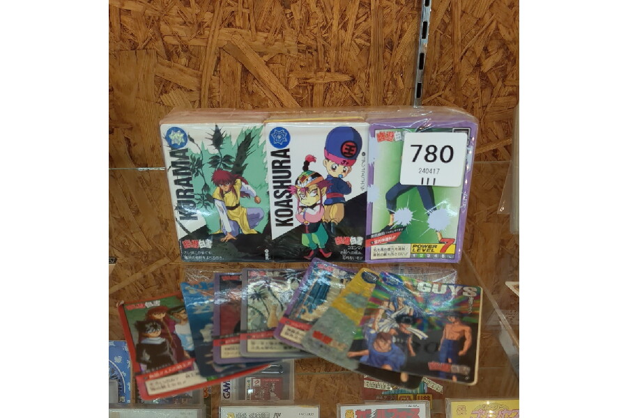 幽遊白書・SDガンダム・ドラゴンボールのカードダス入荷しました