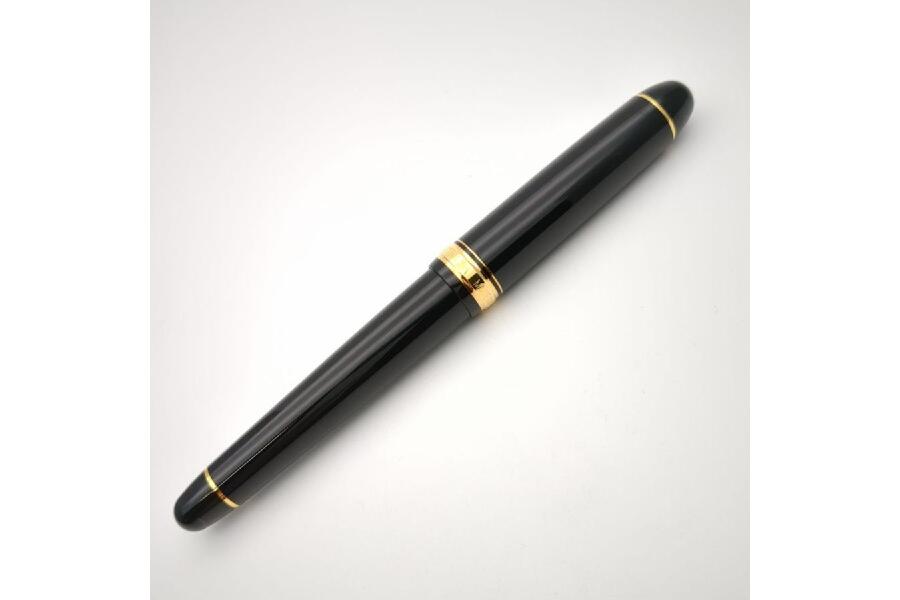 未使用品 プラチナ 万年筆 センチュリー 3776 14K 585 F字 ケース 日本