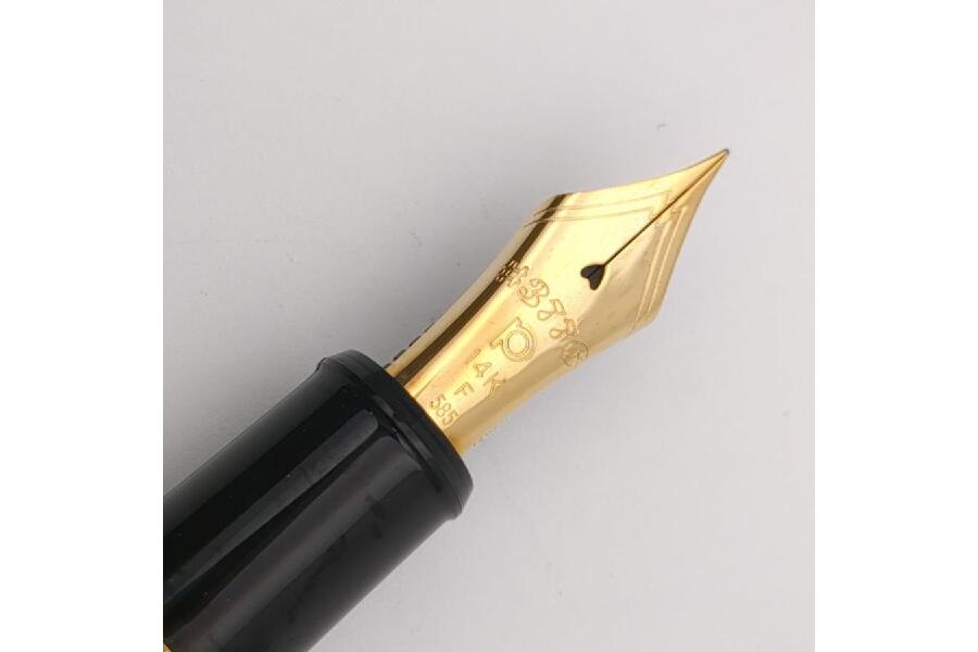 未使用品 プラチナ 万年筆 センチュリー 3776 14K 585 F字 ケース 日本