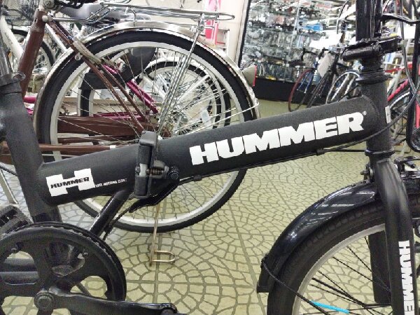カッコイイ折り畳み自転車！HUMMER 折り畳み自転車 の紹介です