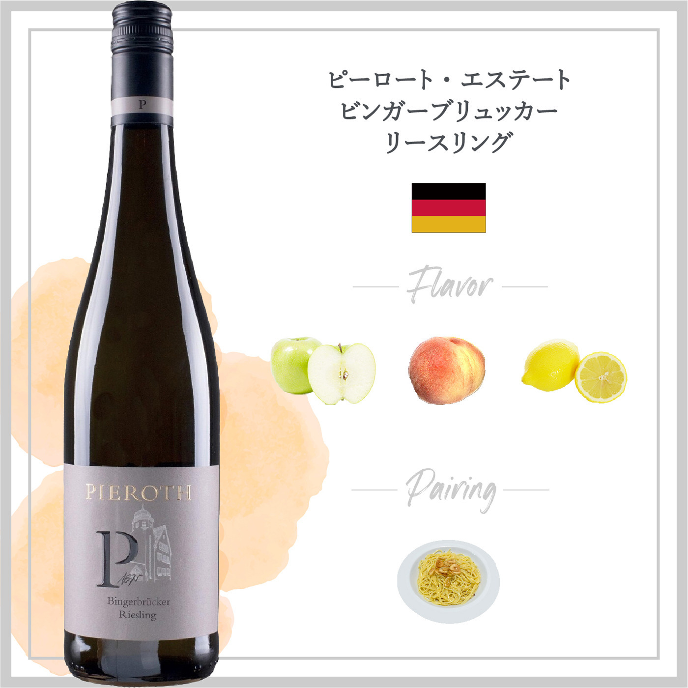 ピーロート・エステート ビンガーブリュッカー リースリング (2022