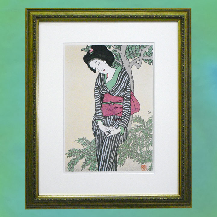 竹久夢二」シルクスクリーン シリーズ！詩人であり、画家であった