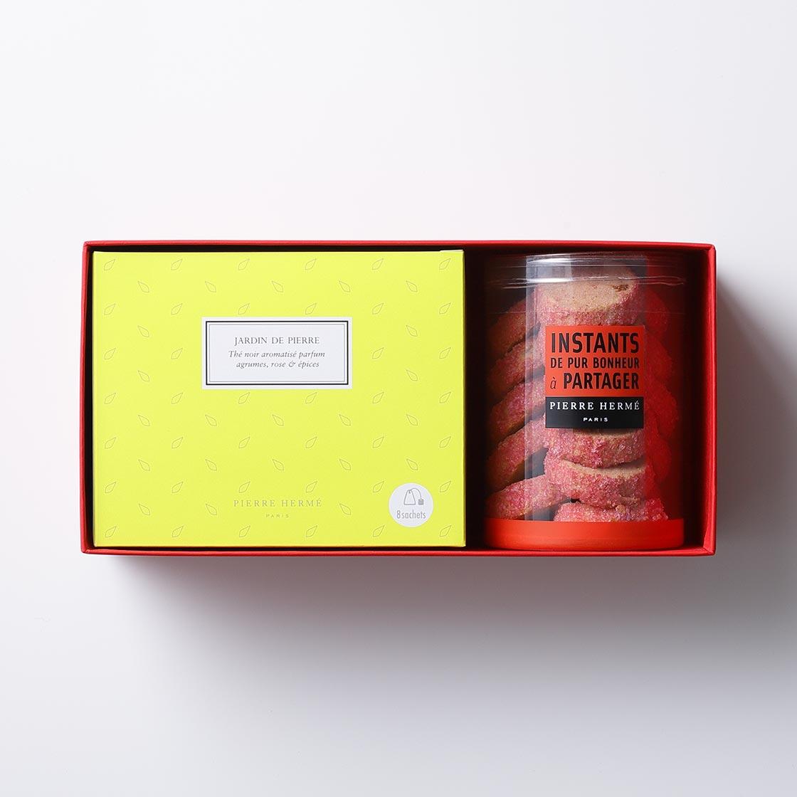 サブレ＆紅茶ギフト「サブレ イスパハン＆テ ジャルダン ド ピエール