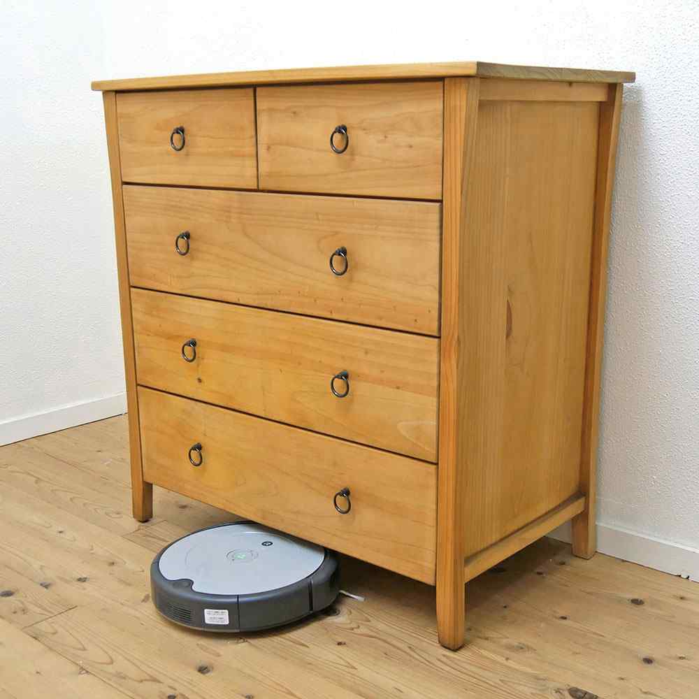 フレンチカントリーチェスト｜シェル取手｜MW色