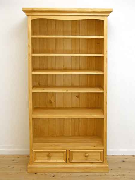 無垢パイン本棚｜収納棚｜ブックシェルフ