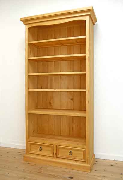 無垢パイン本棚｜収納棚｜ブックシェルフ
