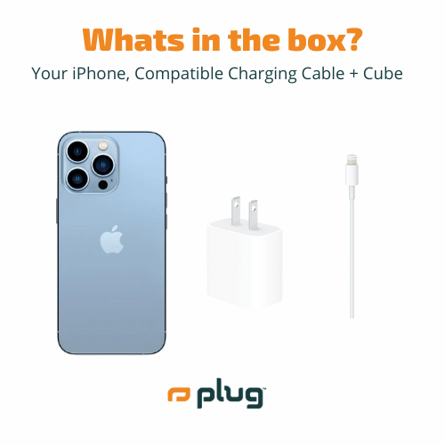 iPhone 13 Starlight 256GB (Unlocked) – Plug