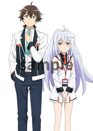 激レア プラスティック・メモリーズ スタッフ描き下ろし複製ミニ色紙