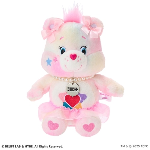 Care Bears ケアベア × ILLIT ぬいぐるみ(スウィートメッセージベア