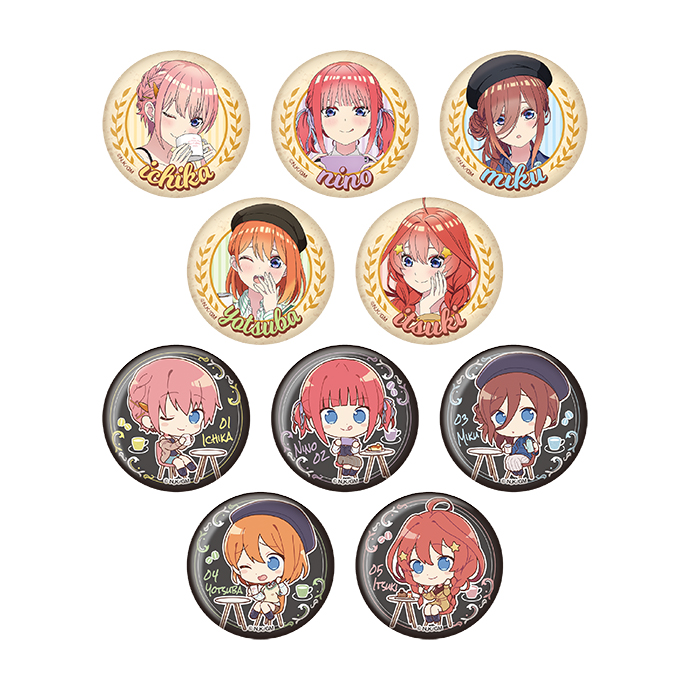 五等分の花嫁 缶バッジ 5個セット ドンキ 【公式通販】