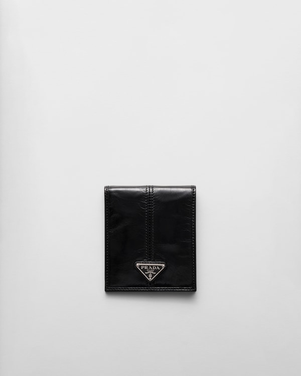 シエナブラウン ナッパレザー 財布 | PRADA