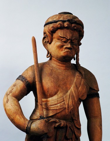 木造不動明王立像 木造毘沙門天立像／千葉県