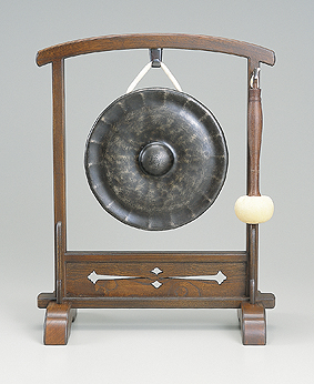 金工師 魚住幸雄作（号法光） 砂張銅 佐波理 打鳴 共布共箱 C R8714