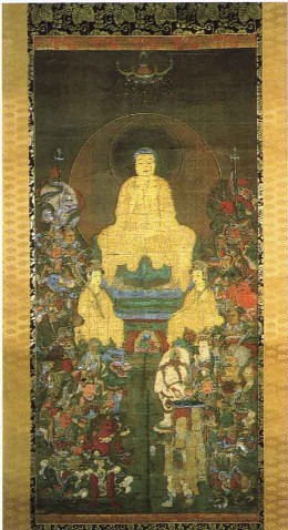 指定文化財〈県指定有形文化財〉釈迦十六善神像図 - 宮城県公式ウェブ