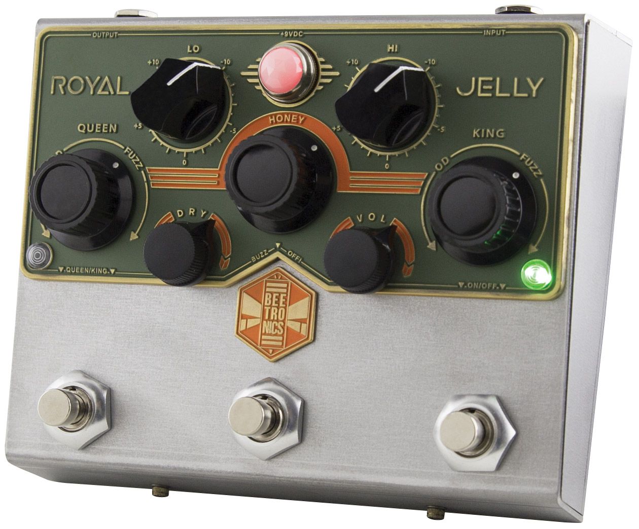 ギター Beetronics Jelly Fuzz/OD Beetronics Royal Jelly Fuzz OD