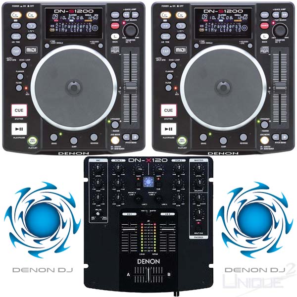 DENON DN-S1200 & DN-X120 DJ機材セット cdj DENON DN-S1200 & DN-X120
