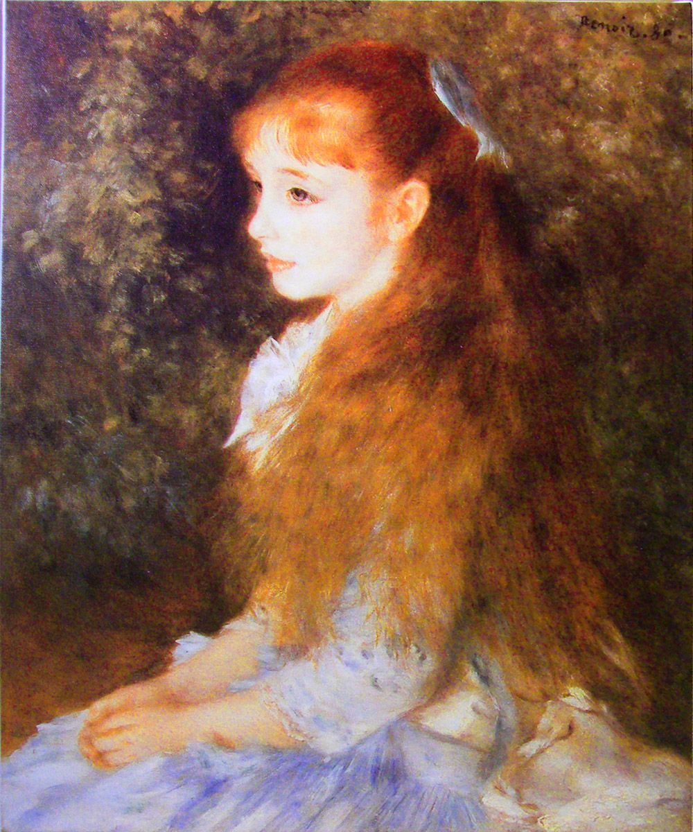 ルノワール 『イレーヌ・カーン・ダンヴェール嬢の肖像』 | 【休店中