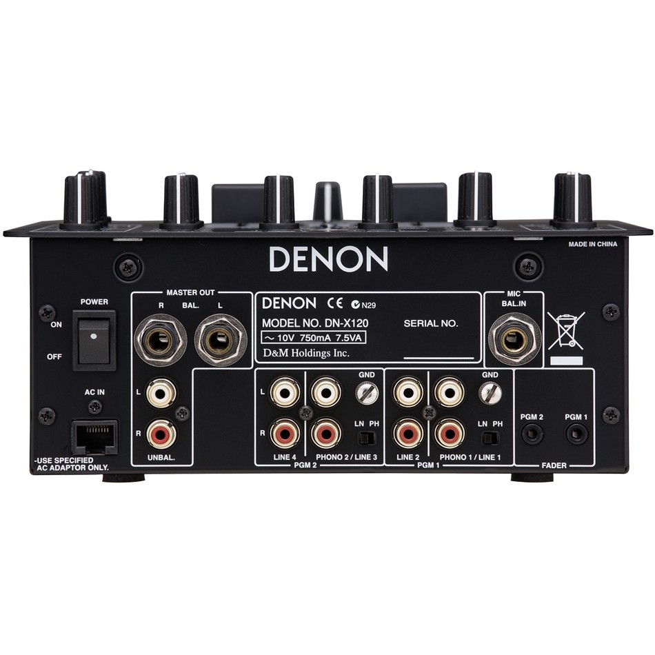 Denon DN-X120 Compact Performance DJ Mixer