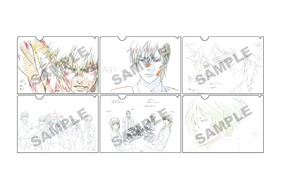サイコパス 劇場版 原画展 クリアファイル 3枚セット PSYCHO-PASS