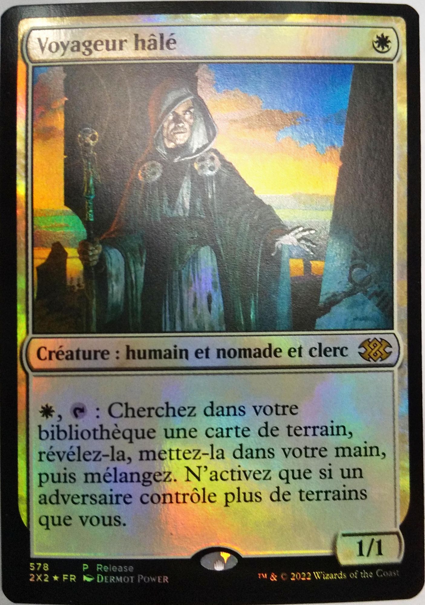 MTG/PR】※Foil※《雨ざらしの旅人/Weathered Wayfarer》 - PROJECT CORE