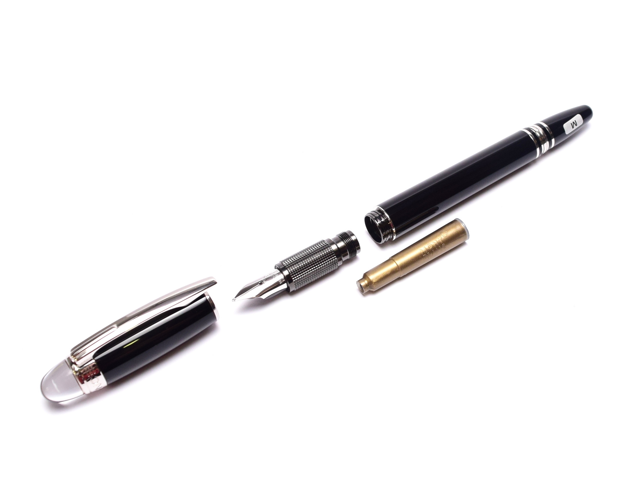 Classic Montblanc STARWALKER Precious Midnight Black Resin